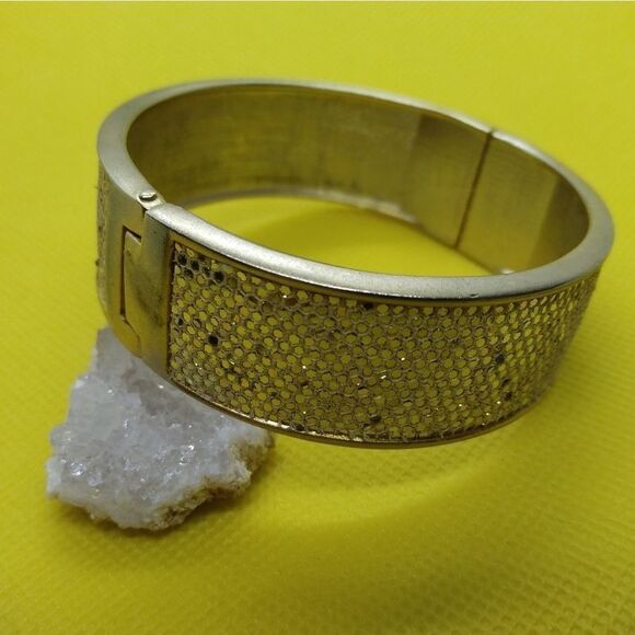 Gold flash sparkle‎ bracelet